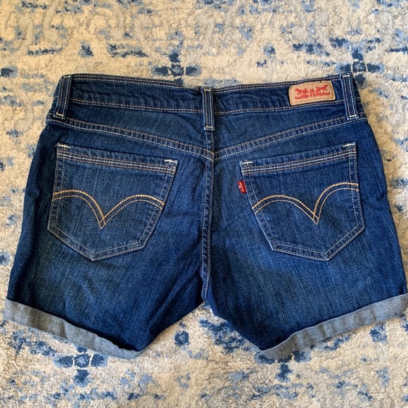 Levi’s cotton blue shorts - Picture 4 of 7